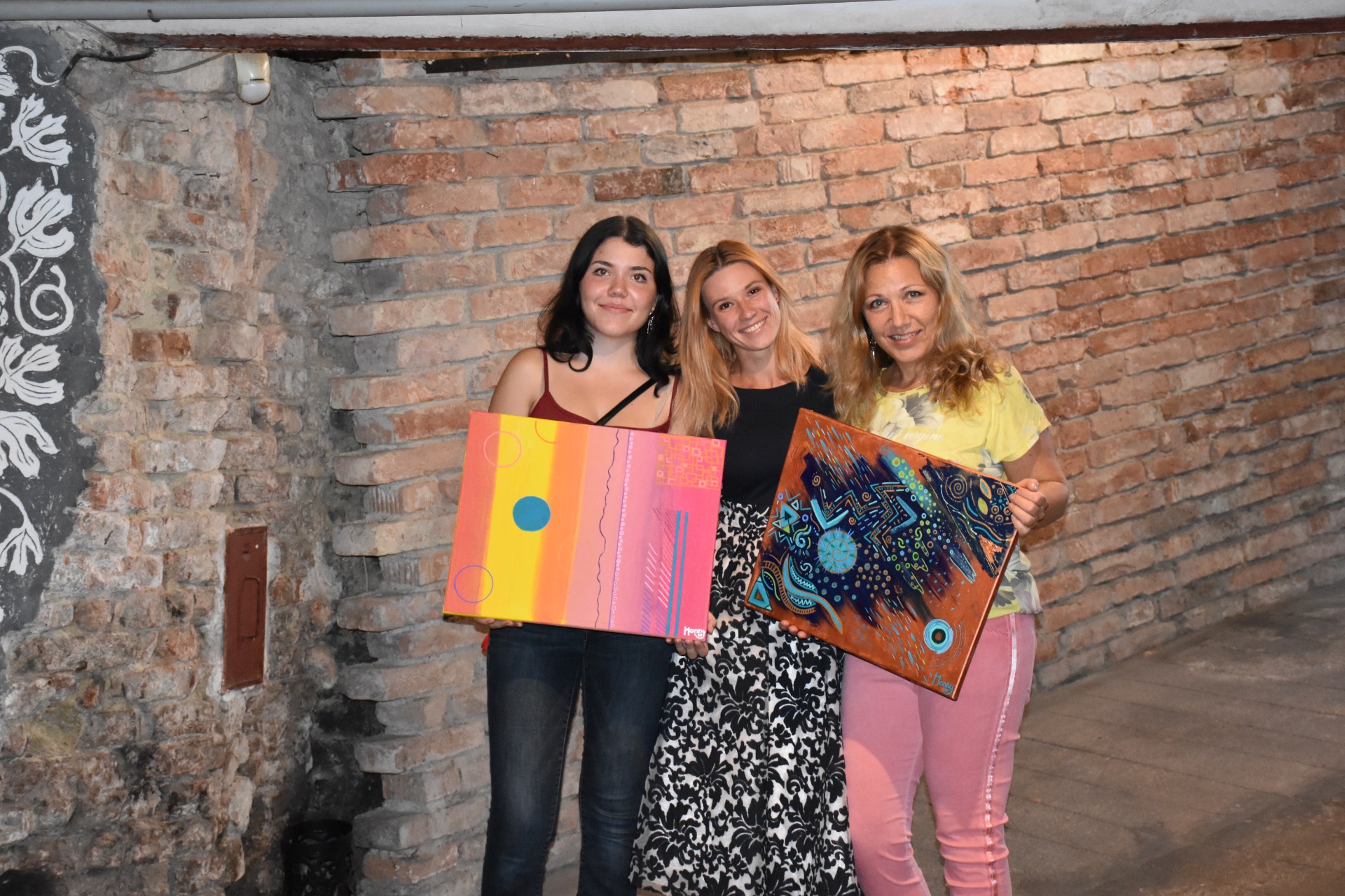 Prodané obrazy na dernisáži