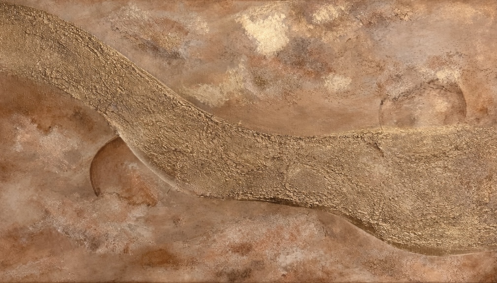 Ukázka již prodaného obrazu ,,POUŤ JISTOTY''