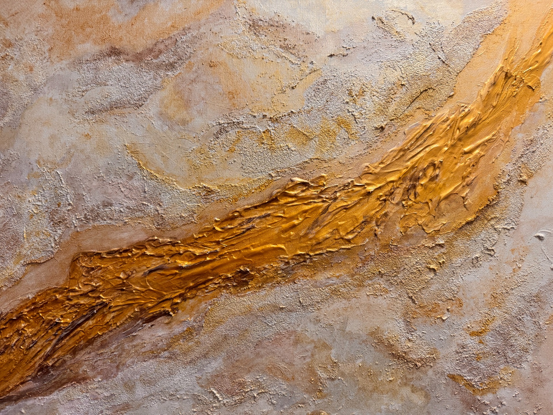 Ukázka již prodaného obrazu ,,ROZBŘESK''